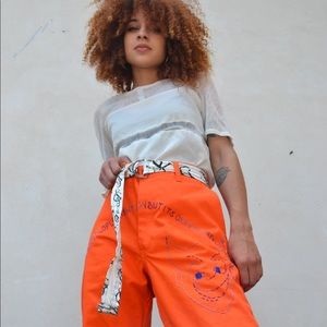 ALLHUMAN embroidered work pant